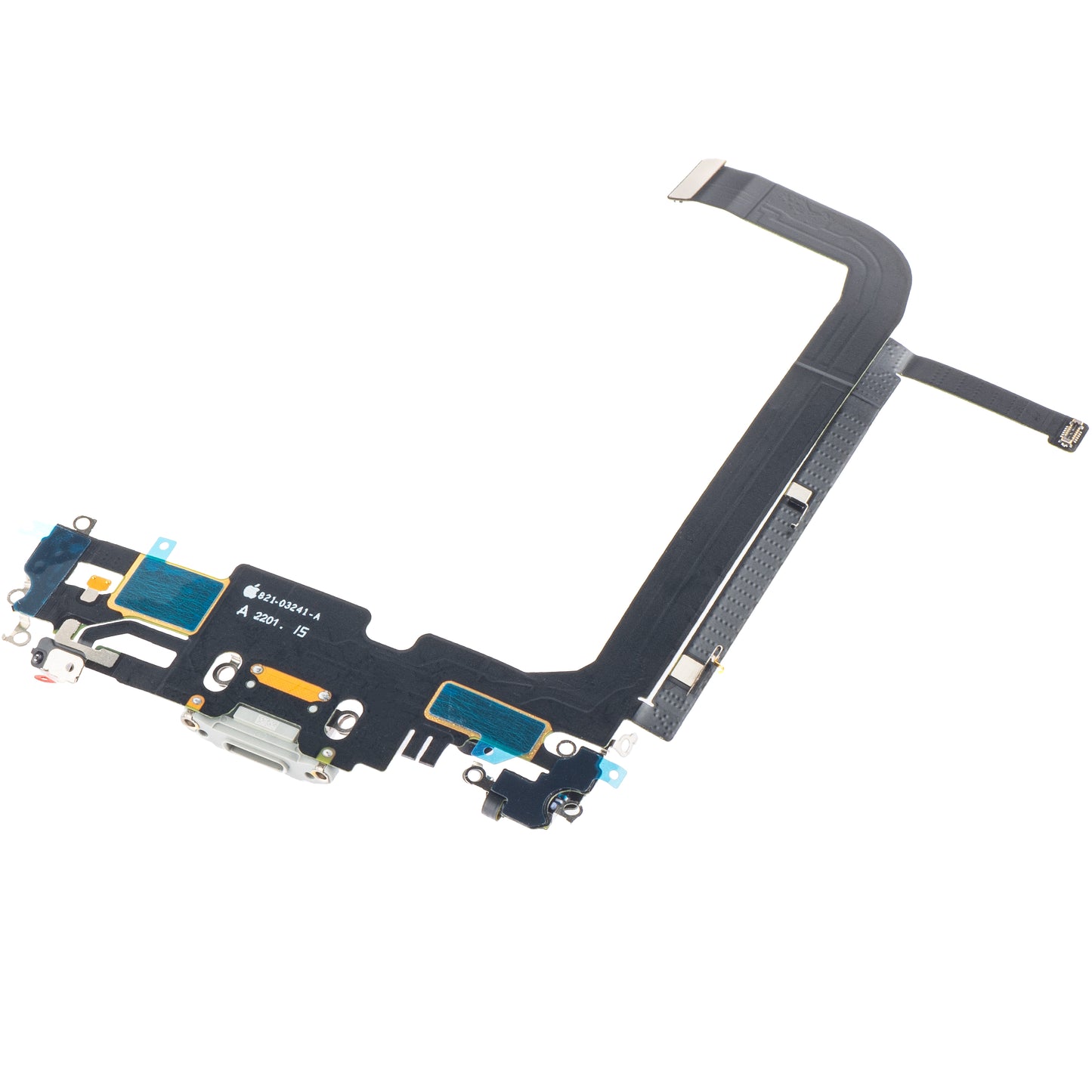 Cinta con Conector de Carga - Micrófono Apple iPhone 13 Pro Max, Plateado