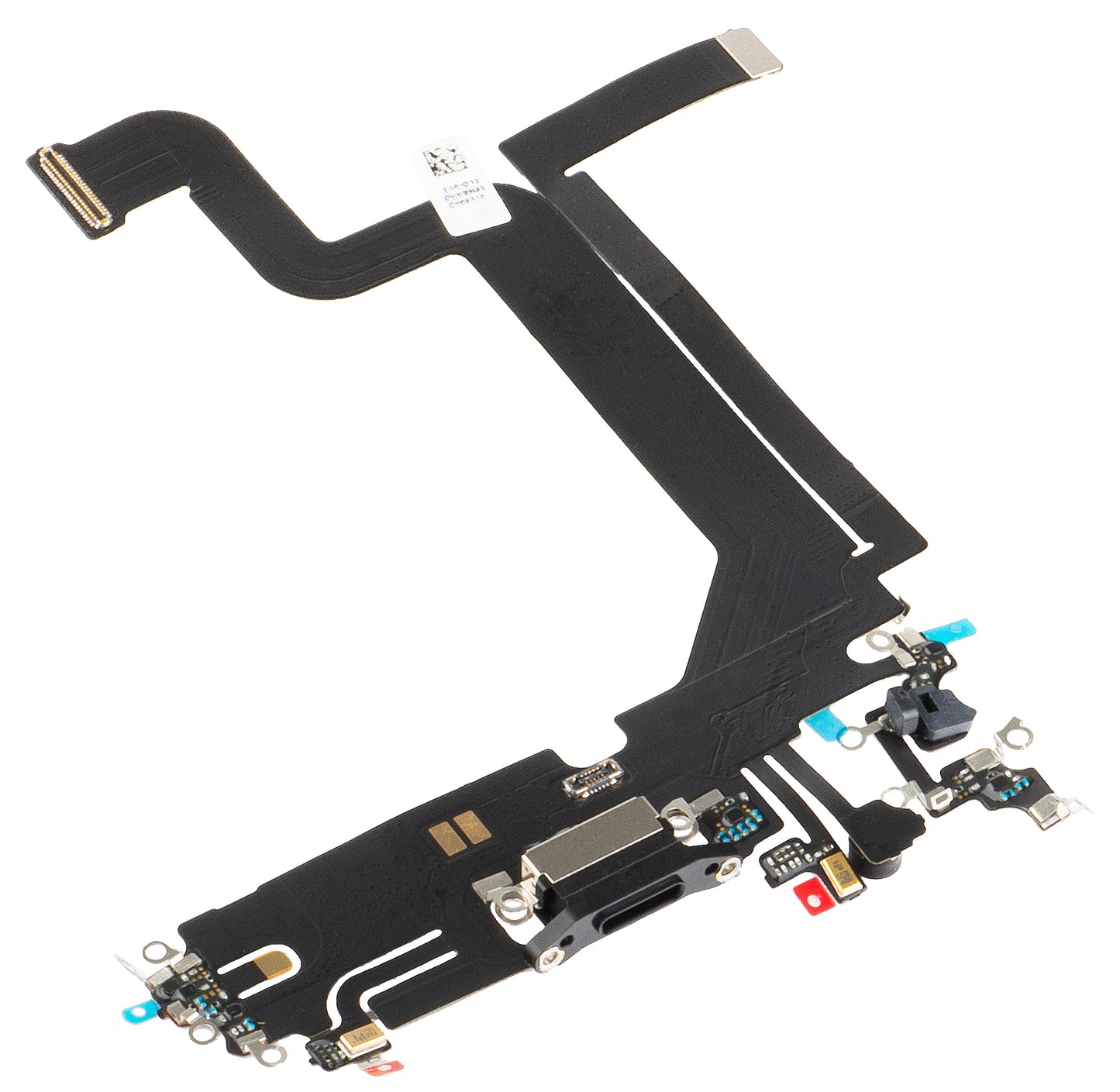 Cinta con Conector de Carga - Micrófono Apple iPhone 14 Pro Max, Negro
