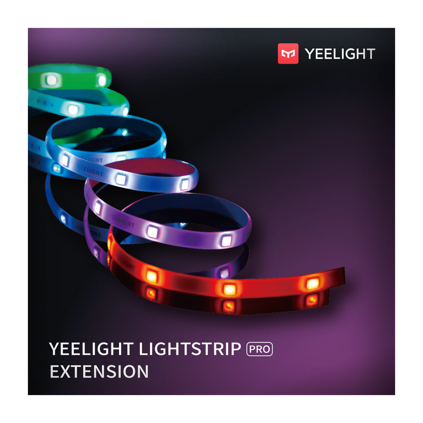 Banda Led Yeelight Pro, Extensión, RGB, 1m YLDD07