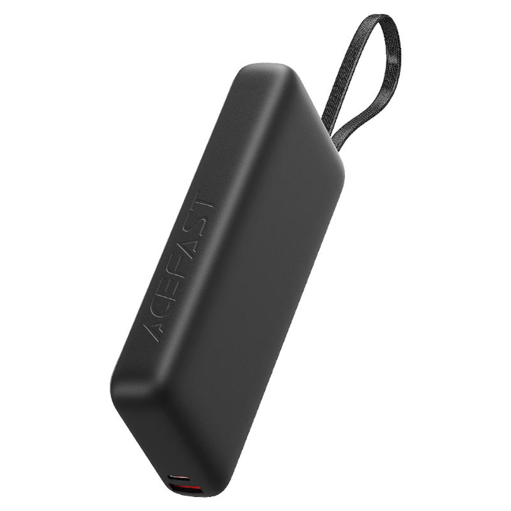 Batería Externa Acefast M22, 20000mAh, 130W, QC + PD, 1 x USB-A - 2 x USB-C, Negra