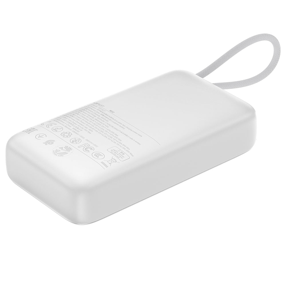 Batería Externa Acefast M32, 10000mAh, 35W, PD, 2 x USB-C, Plateada