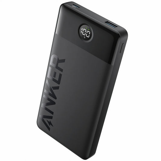 Batería externa Anker PowerCore 324, 10000mAh, 12W, 1 x USB-A - 1 x USB-C, Negro A1237G11