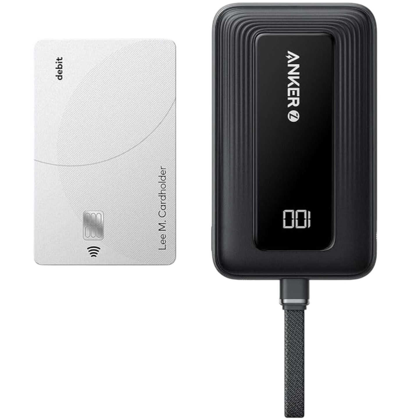 Batería Externa Anker Zolo, 10000mAh, 30W, QC + PD, 1 x USB-A - 2 x USB-C, Negra A1688H11