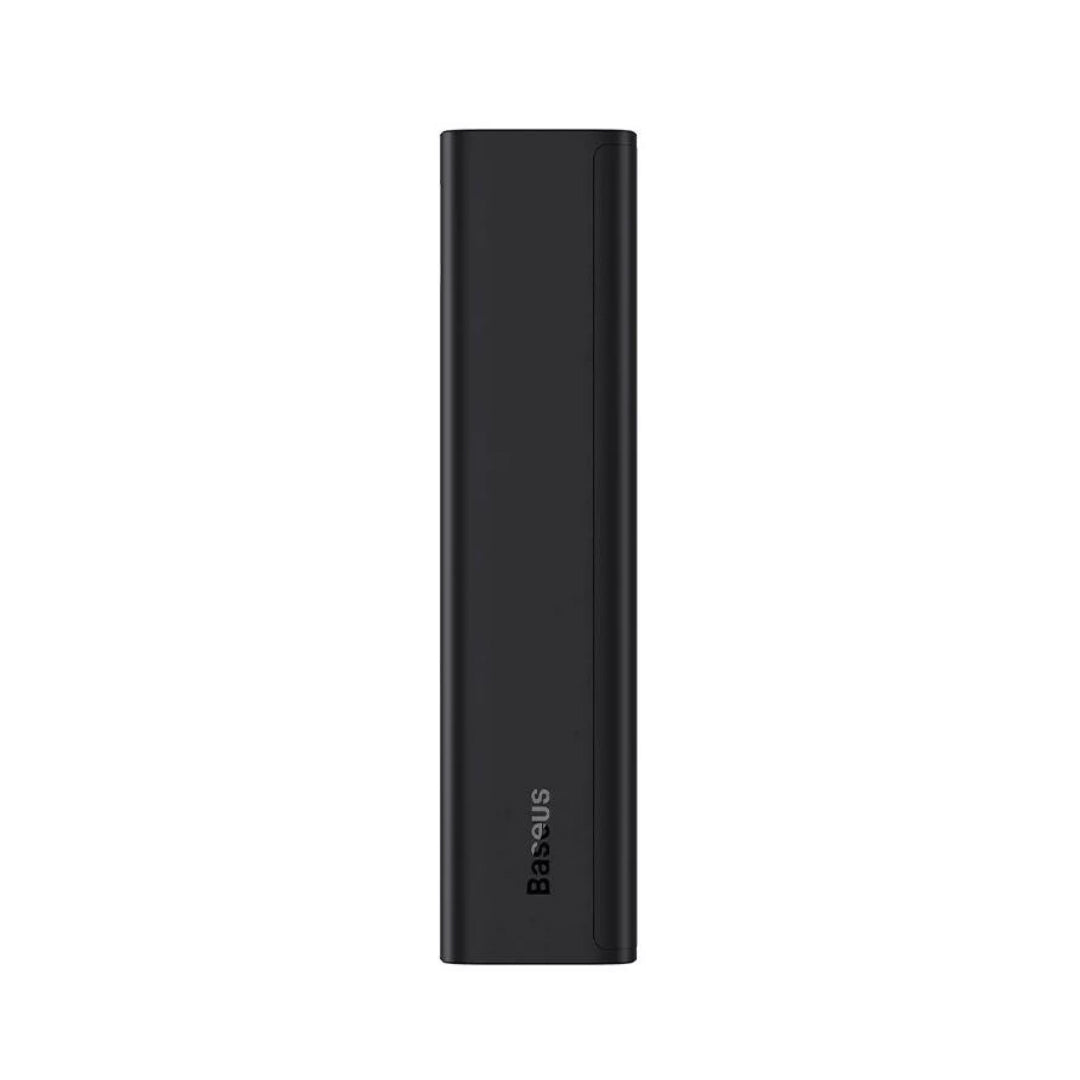Batería Externa Baseus Adaman2, 10000mAh, 30W, QC + PD, 1 x USB-C - 2 x USB-A, Negra PPAD040101