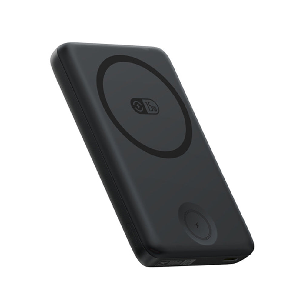 Batería Externa Baseus Bank EnerFill FT11, 10000mAh, 27W, PD + QI + FQI, 2 x QI - 1 x USB-C, Negra P1008210G123-00