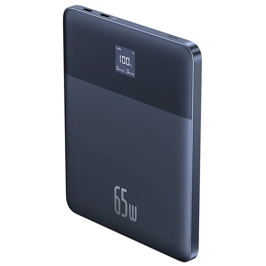 Batería externa Baseus Blade 2, 12000mAh, 65W, PD, 2 x USB-C, Azul P10063801323-00