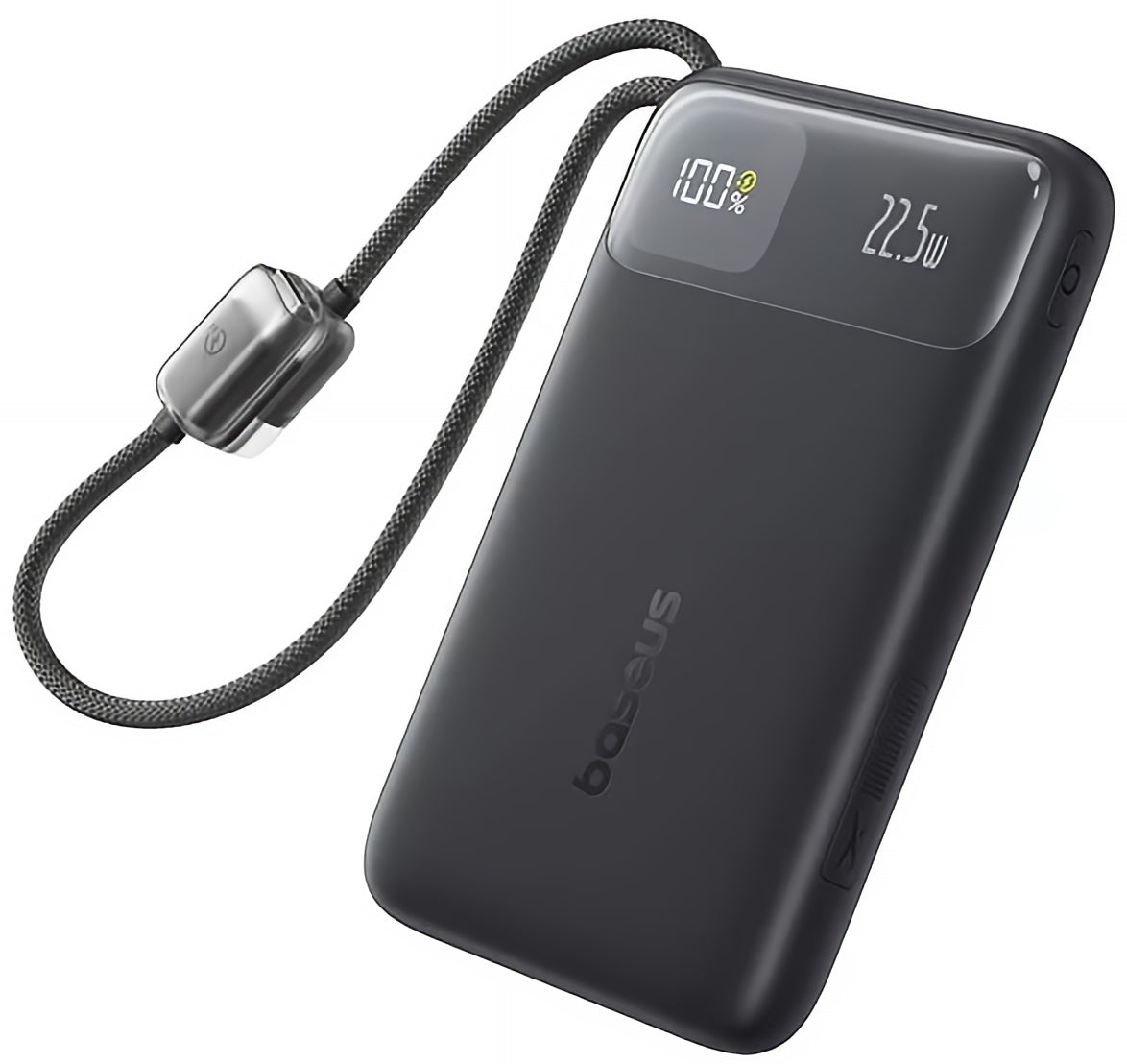 Batería Externa Baseus EnerFill FC11, 10000mAh, 22.5W, QC + PD, 1 x Lightning - 1 x USB-A - 2 x USB-C, Negra E0027R04