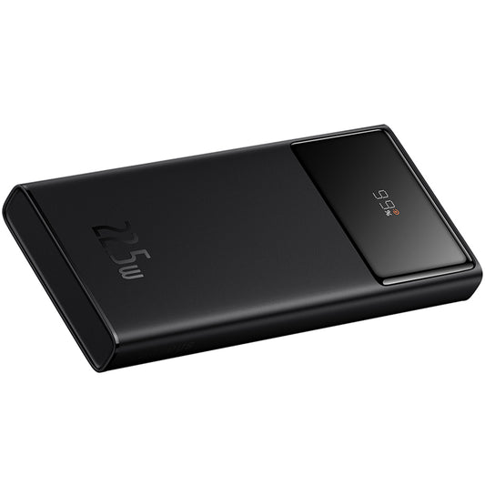 Batería externa Baseus Star Lord, 10000mAh, 22.5W, QC + PD, 1 x USB-C - 2 x USB-A, Negro PPXJ100001