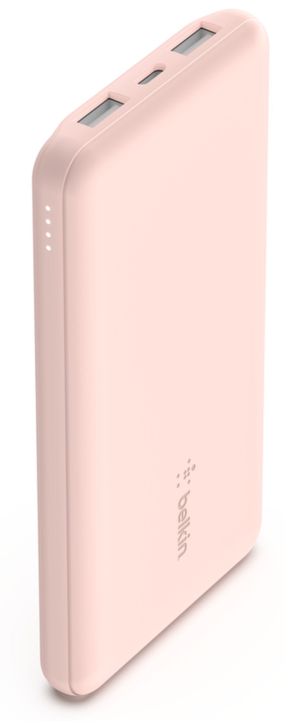 Batería Externa Belkin BoostCharge, 10000mAh, 15W, 1 x USB-C - 2 x USB-A, Rosa BPB011btRG