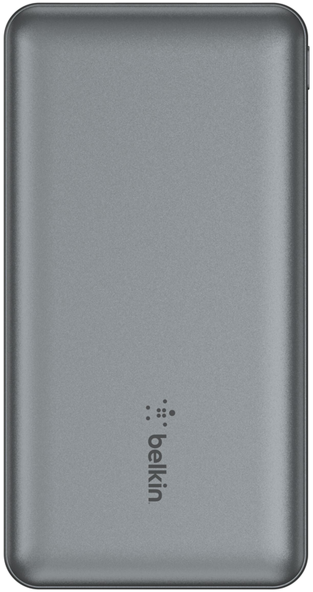 Batería Externa Belkin BoostCharge, 10000mAh, 15W, 1 x USB-C - 2 x USB-A, Gris BPB011btGY