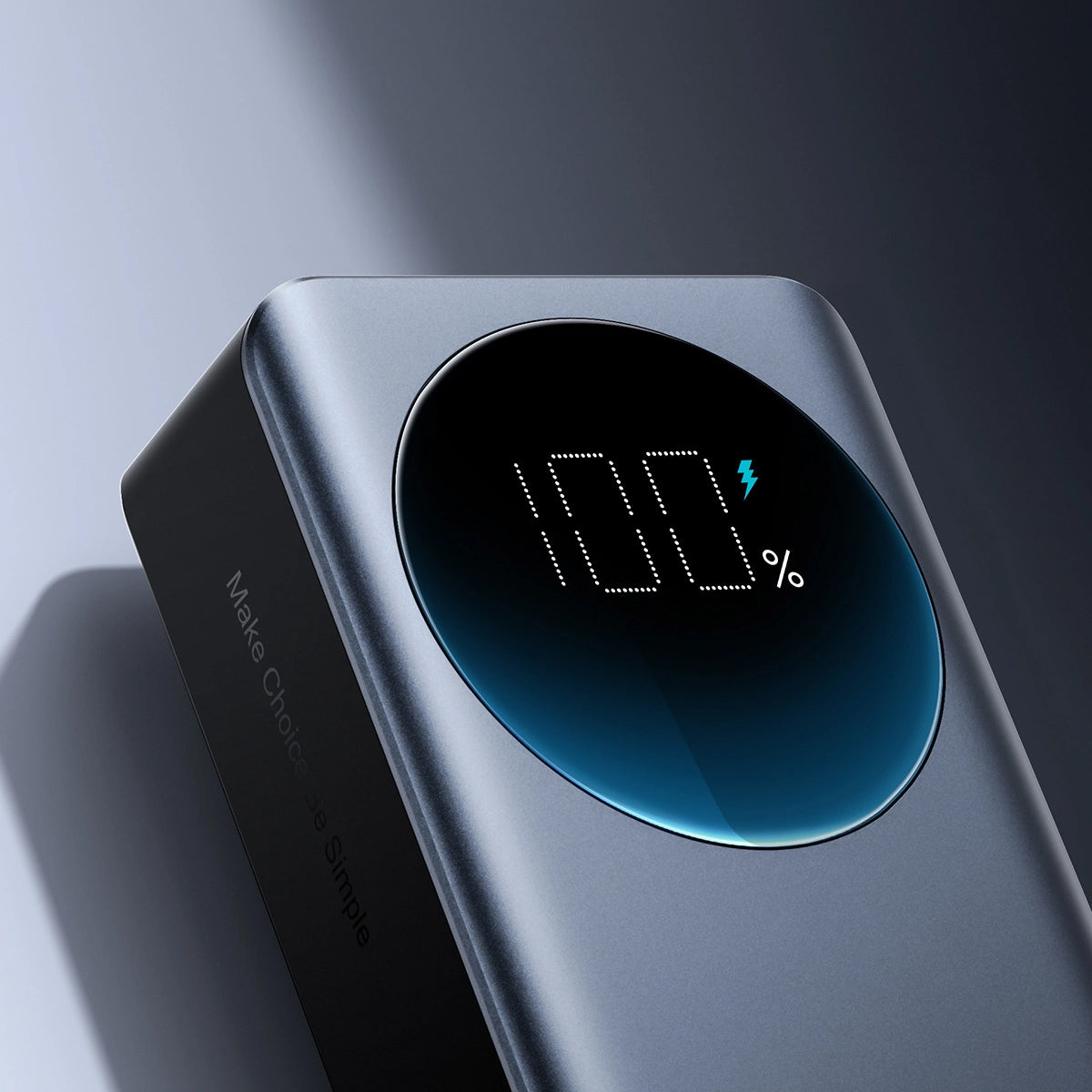 Batería Externa Joyroom JR-PBF05, 30000mAh, 65W, QC + PD, 1 x USB-A - 2 x USB-C, Negra