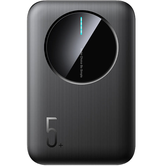 Batería Externa Joyroom JR-PBF13, 5000mAh, 12W, 1 x USB-C - 2 x USB-A, Negra