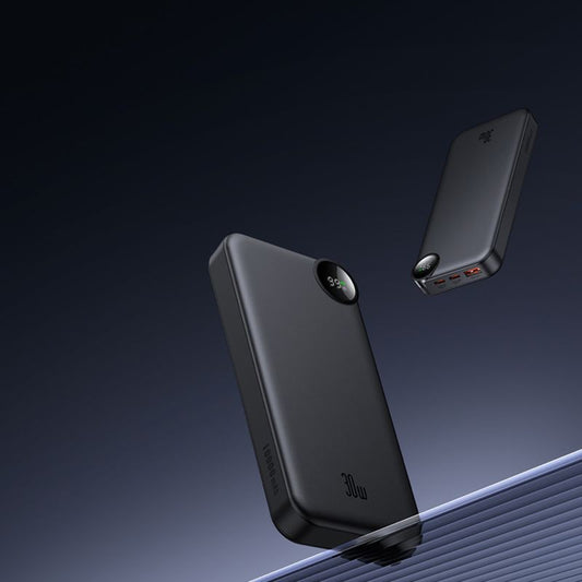 Batería Externa McDodo MC-3850 Display, 10000mAh, 30W, QC + PD, 1 x USB-A - 2 x USB-C, Negra