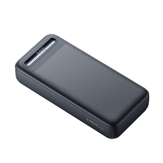 Batería Externa McDodo MC-3891 Star, 20000mAh, 22.5W, QC + PD, 2 x USB-A - 1 x USB-C, Negra