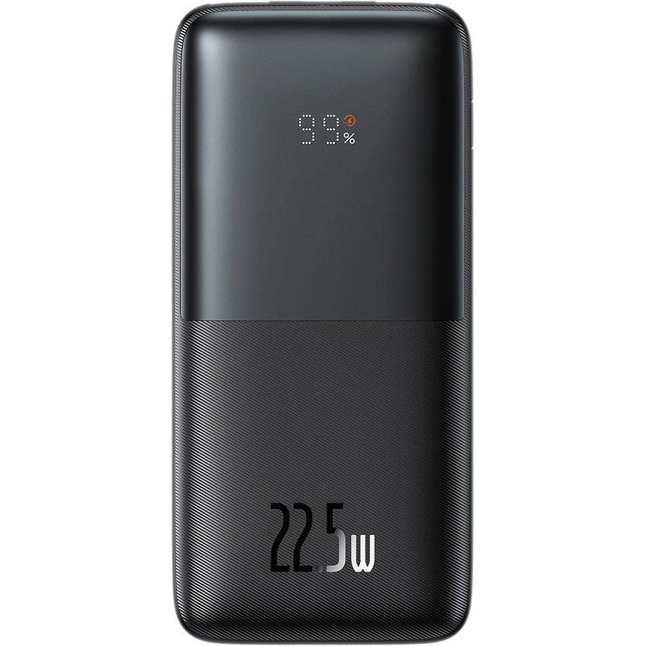 Batería Externa Baseus Bipow Pro, 10000mAh, 22.5W, QC + PD, 1 x USB-C - 2 x USB-A, Negra PPBD040001