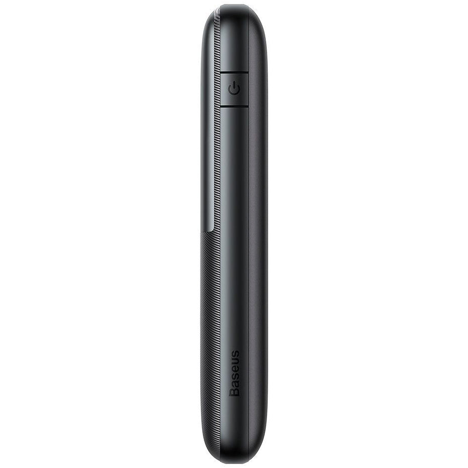 Batería Externa Baseus Bipow Pro, 10000mAh, 22.5W, QC + PD, 1 x USB-C - 2 x USB-A, Negra PPBD040001