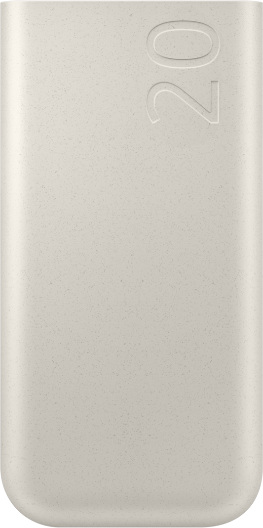 Batería externa Samsung, 20000mAh, 45W, PD, 3 x USB-C, Beige EB-P4520XUEGEU