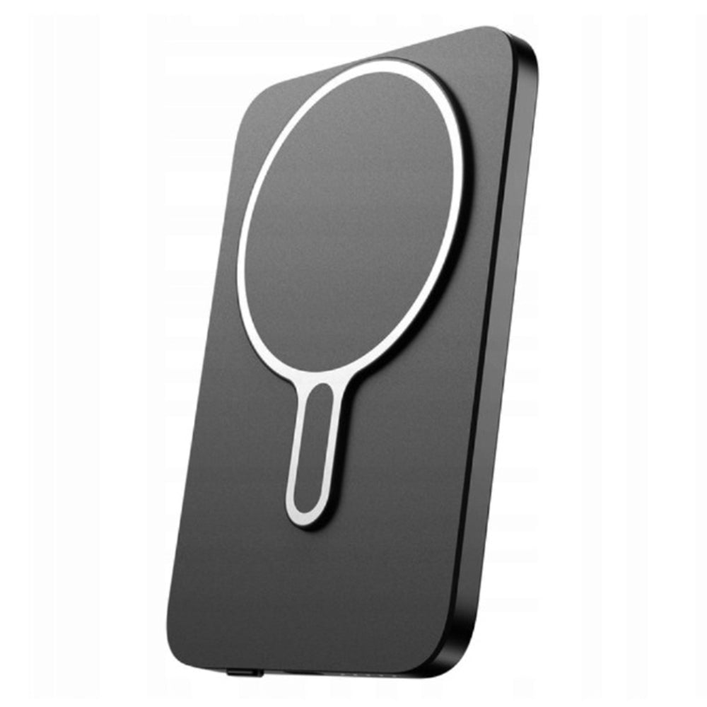 Batería Externa Inalámbrica 3MK MagSnap Go, 5000mAh, 20W, PD + FQI, 1 x QI - 1 x USB-C, Gris