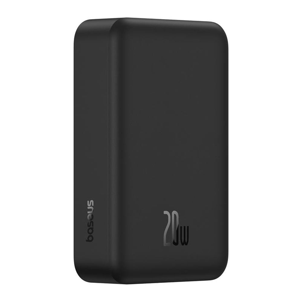 Batería Externa Inalámbrica Baseus EnerFill FM41, 20000mAh, 20W, PD - FQI, 1 x QI - 1 x USB-C, Negra E0027U00