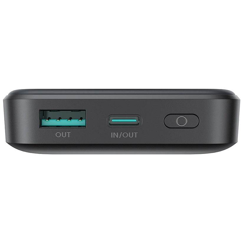 Batería Externa Inalámbrica Joyroom JR-W020, 10000mAh, 20W, QC + PD + FQI, 1 x QI - 1 x USB-A - 1 x USB-C, Negra