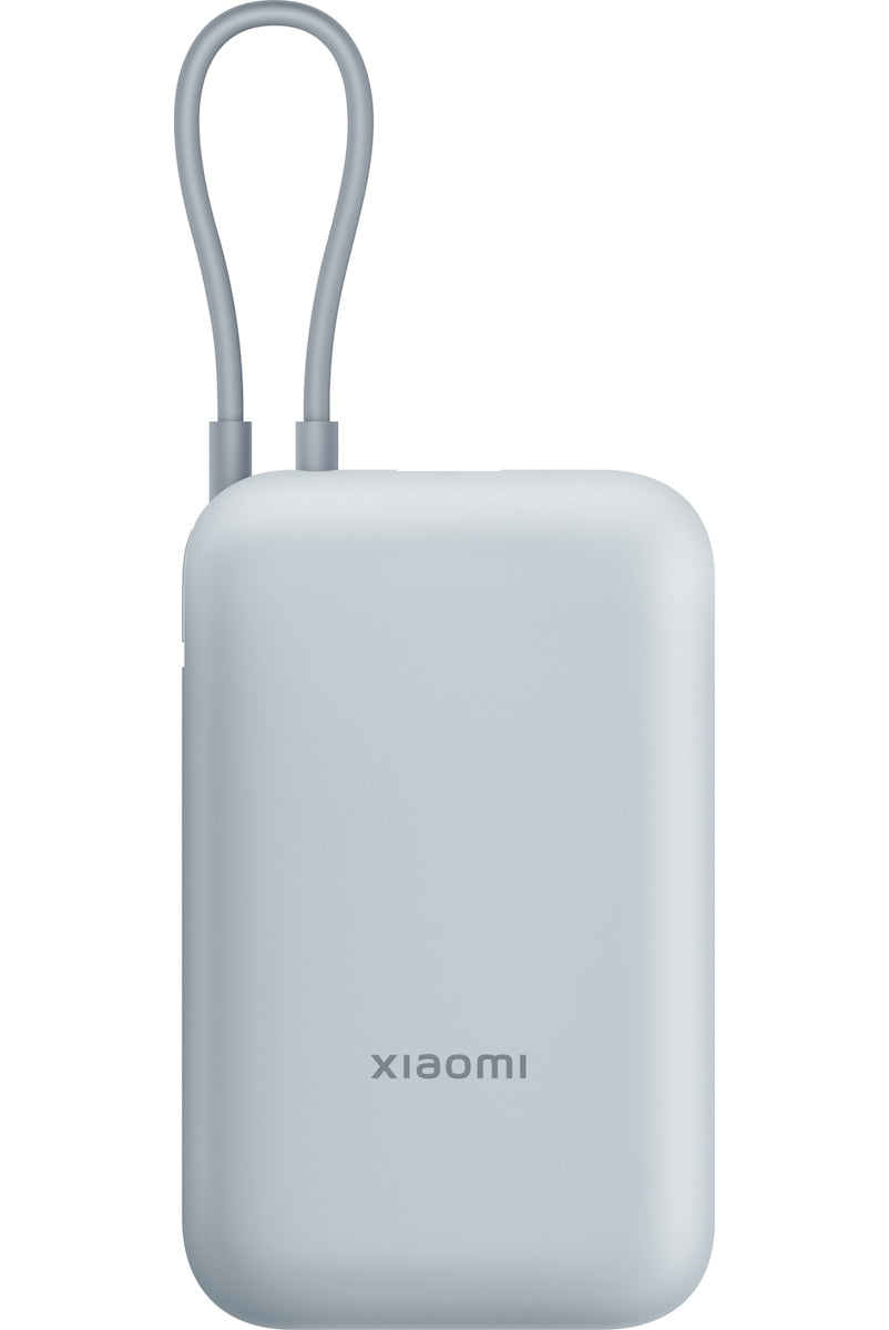 Batería Externa Xiaomi Pocket Edition Pro, 10000mAh, 33W, QC + PD, 1 x USB-A - 1 x USB-C, Azul BHR9073GL