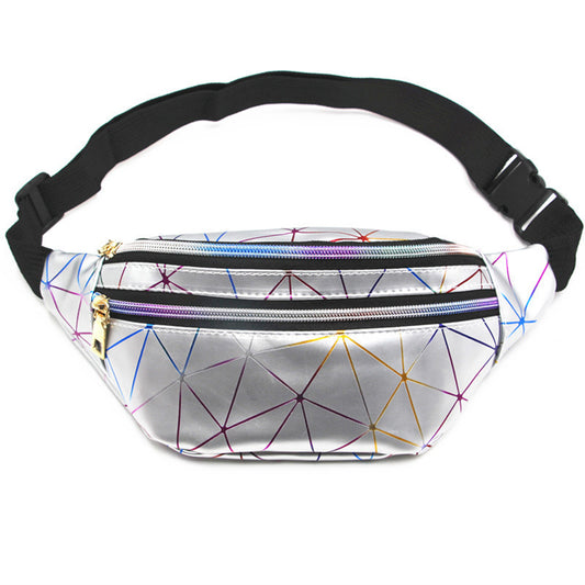 Riñonera Mujer Techsuit CWB1, Universal, Plateada