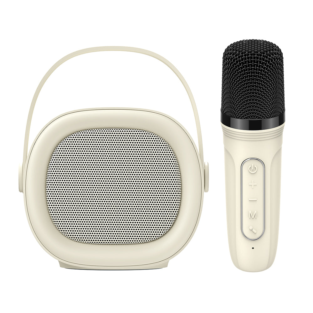 Altavoz Portátil Bluetooth HAVIT SK819BT Karaoke, 5W, Beige