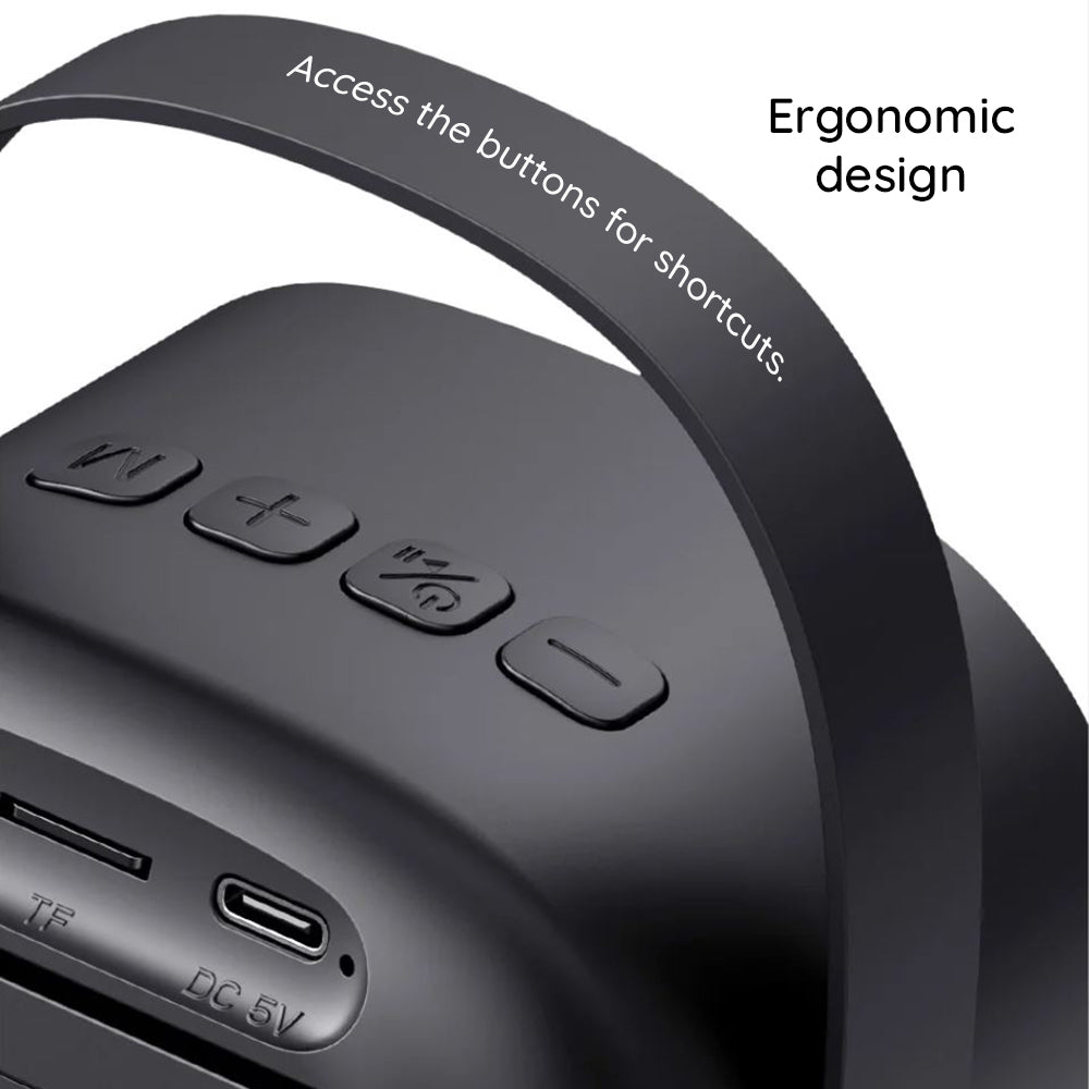 Altavoz Portátil Bluetooth HAVIT SK819BT Karaoke, 5W, Negro