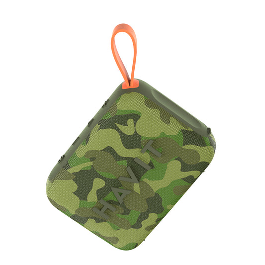 Altavoz Portátil Bluetooth HAVIT SK874BT, 8W, Impermeable, Camuflaje