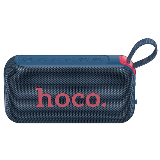 Altavoz Portátil Bluetooth HOCO HC32, 2 x 10W, TWS, RGB, Azul Marino
