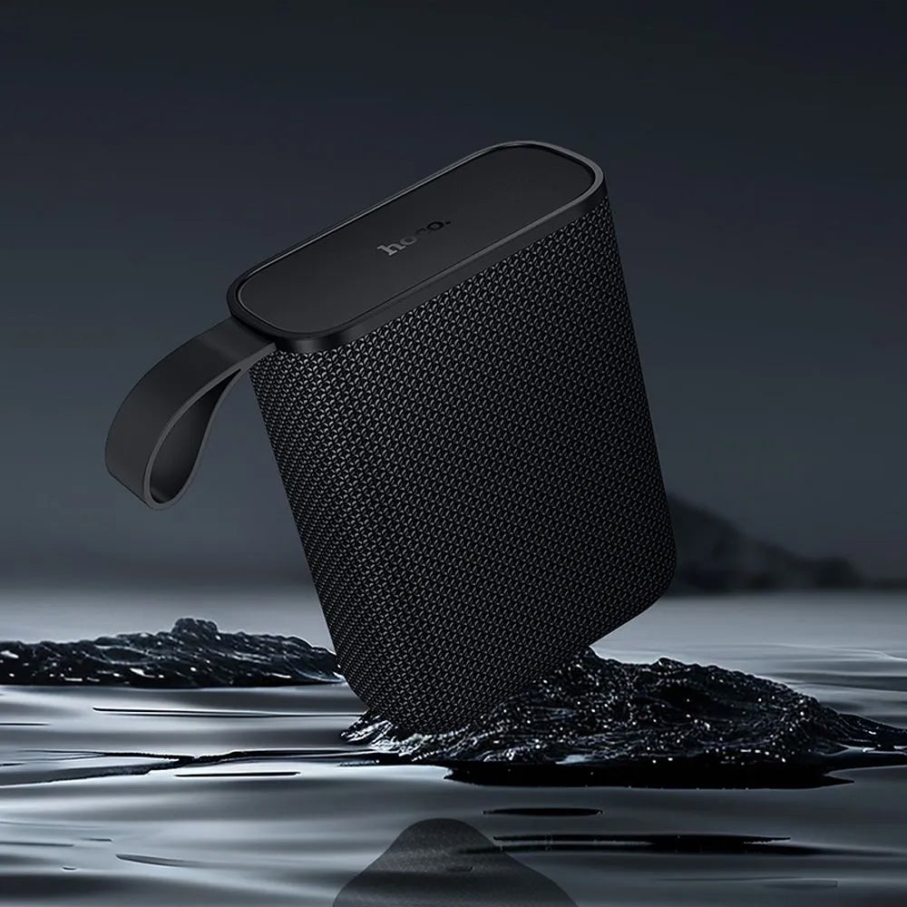 Altavoz Portátil Bluetooth HOCO HC34, 5W, TWS, Impermeable, Negro