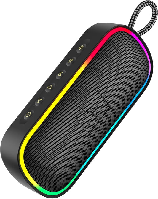 Altavoz Portátil Bluetooth Monster S150 Plus, 40W, TWS, RGB, Impermeable, Negro