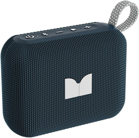 Altavoz portátil Bluetooth Monster Cube 1, 12W, TWS, impermeable, azul