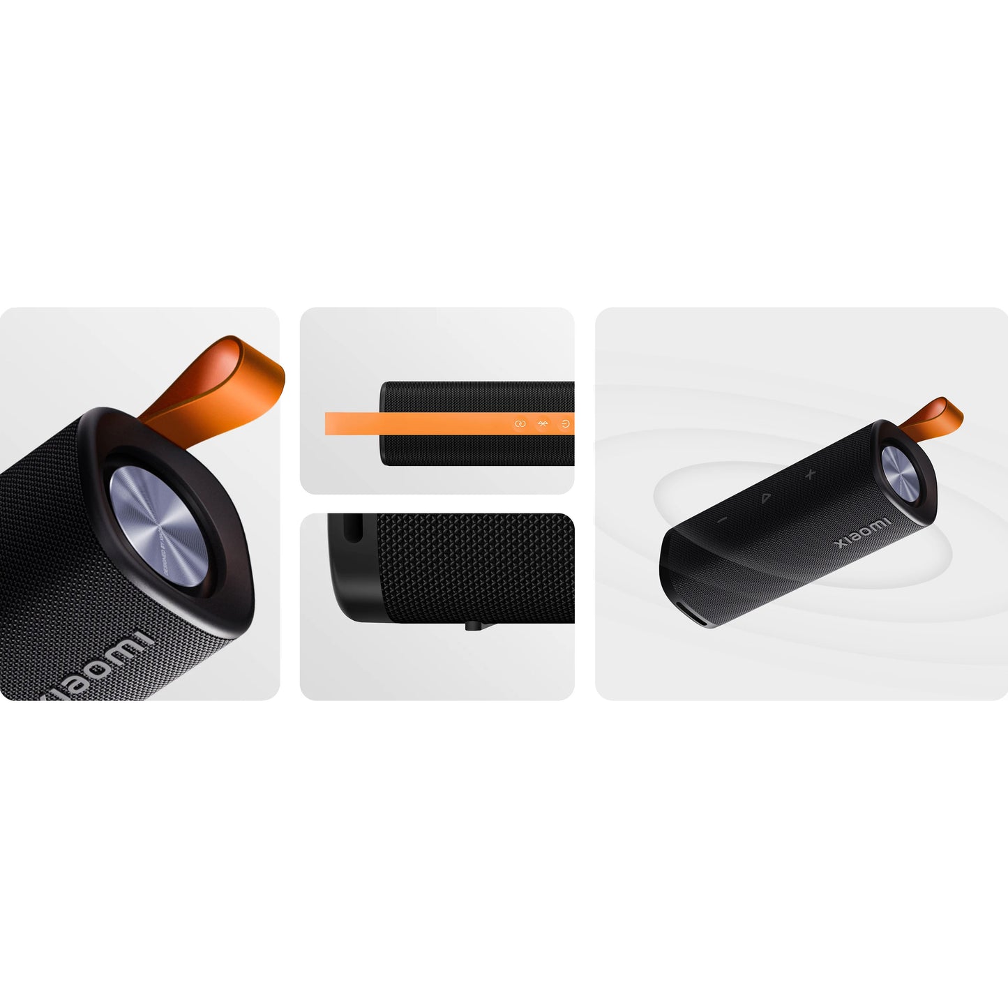 Altavoz portátil Bluetooth Xiaomi Sound Outdoor, 30W, TWS, impermeable, negro QBH4261GL