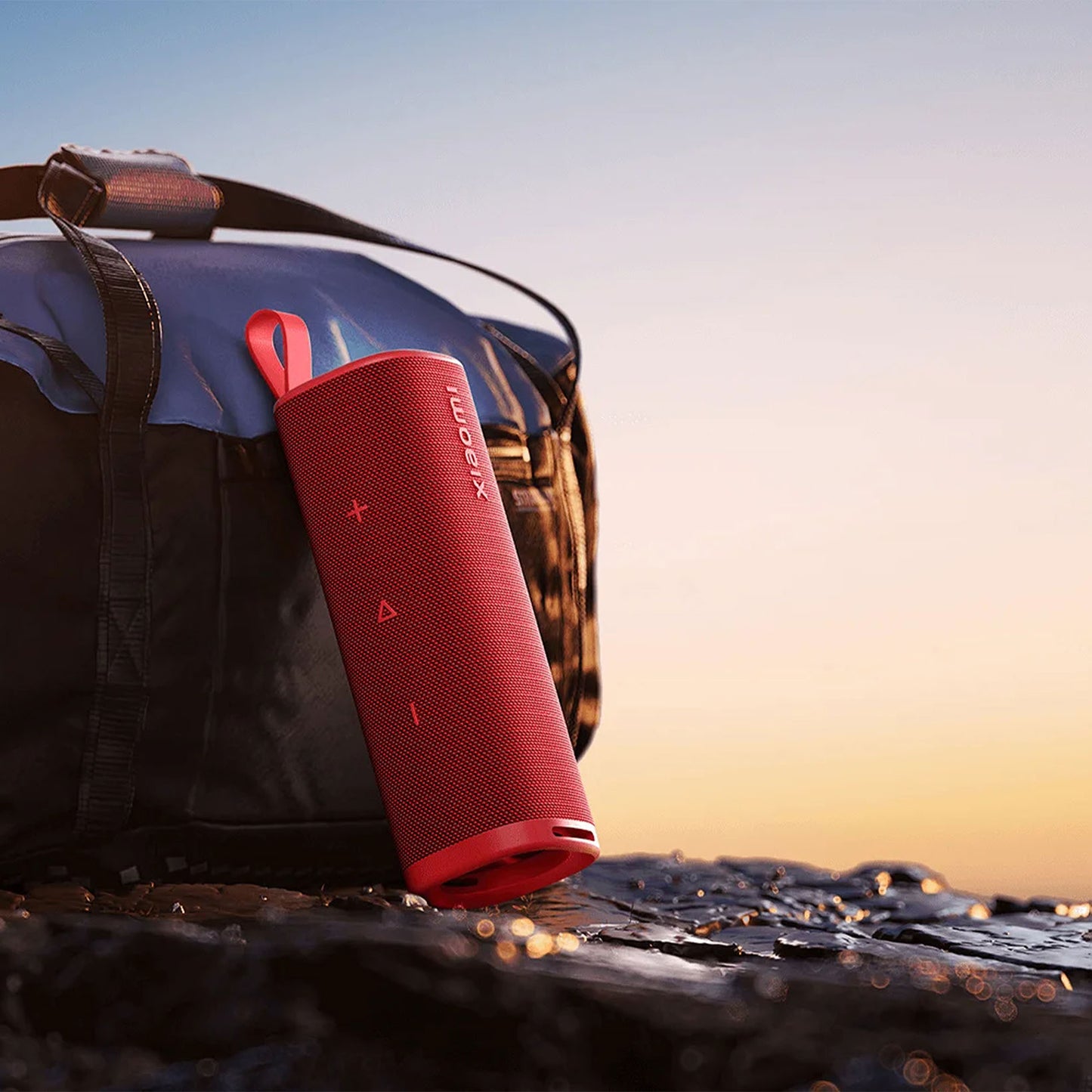 Altavoz portátil Bluetooth Xiaomi Sound Outdoor, 30W, TWS, impermeable, rojo QBH4263GL