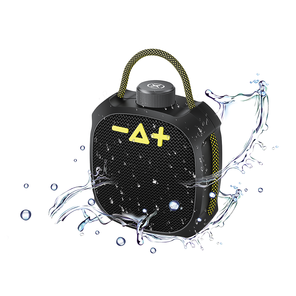 Altavoz Portátil Bluetooth XO Design F77, TWS, RGB, Impermeable, Negro