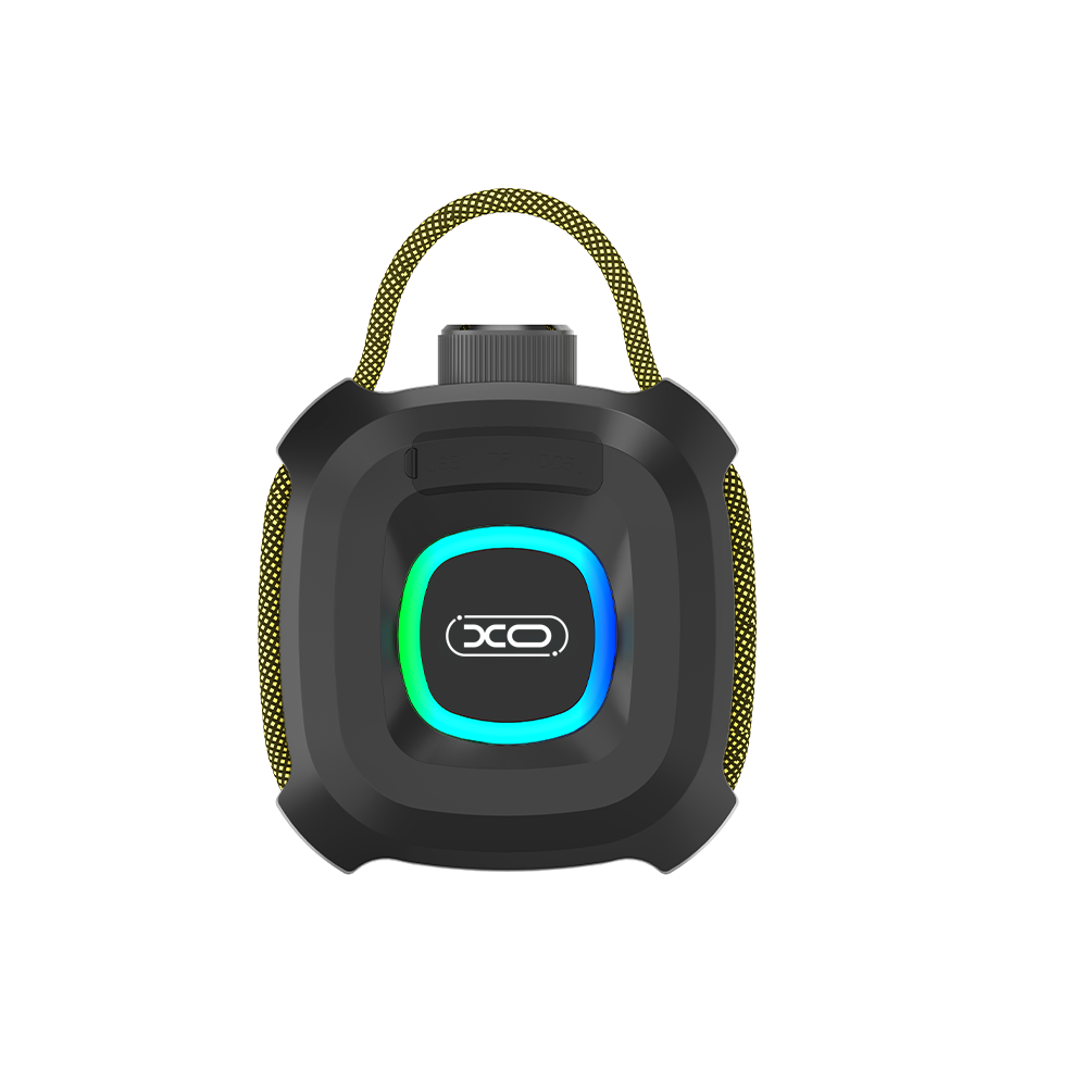 Altavoz Portátil Bluetooth XO Design F77, TWS, RGB, Impermeable, Negro