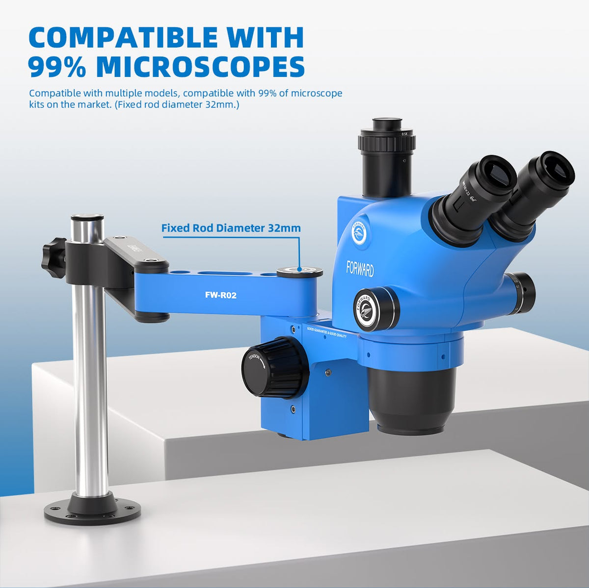 Brazo Ajustable Forward FW-R02 para Microscopio