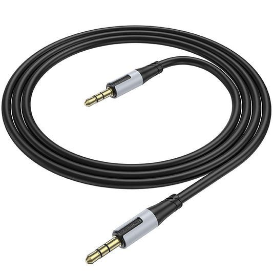 Cable de audio 3,5 mm - 3,5 mm altavoz BL19 Creator, 1 m, negro