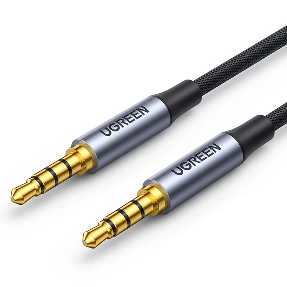 Cable de audio 3.5mm - 3.5mm UGREEN AV183, 1.5m, Negro