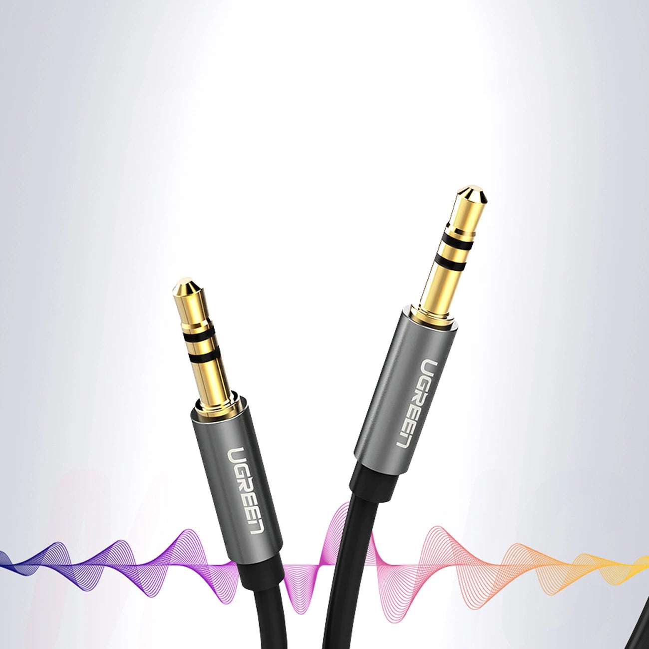 Cable Audio 3.5mm - 3.5mm UGREEN AV119, 1m, Negro