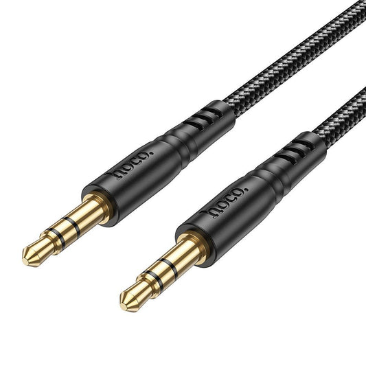 Cable de Audio 3.5mm - 3.5mm HOCO UPA24, 1m, Negro