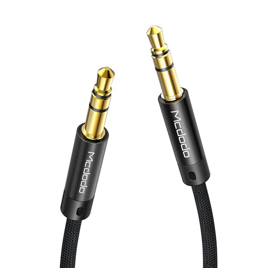 Cable de Audio 3.5mm - 3.5mm McDodo CA-6640, 1.2m, Negro