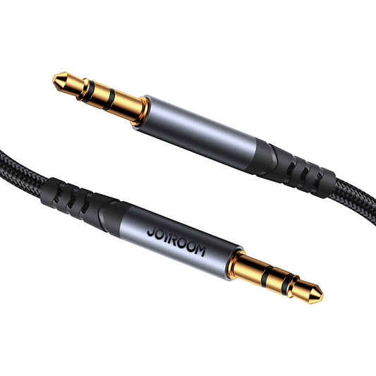 Cable de audio 3,5 mm - 3,5 mm Joyroom, 1,2 m, negro SY-A08