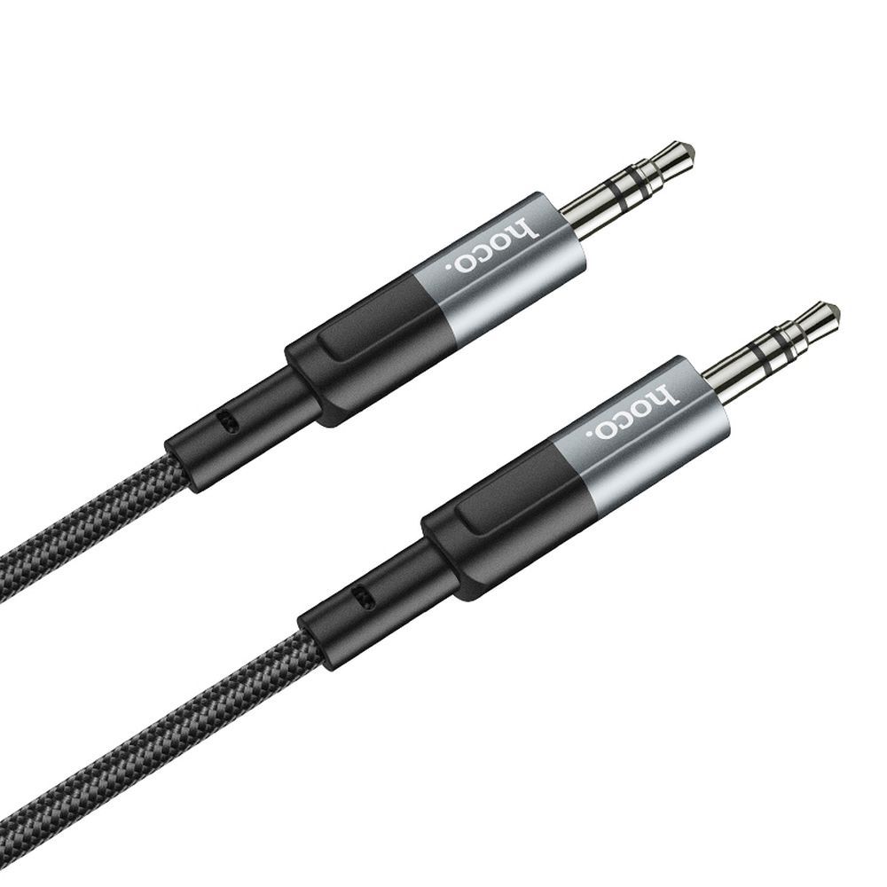 Cable de Audio 3.5mm - 3.5mm HOCO UPA23, 1m, Gris