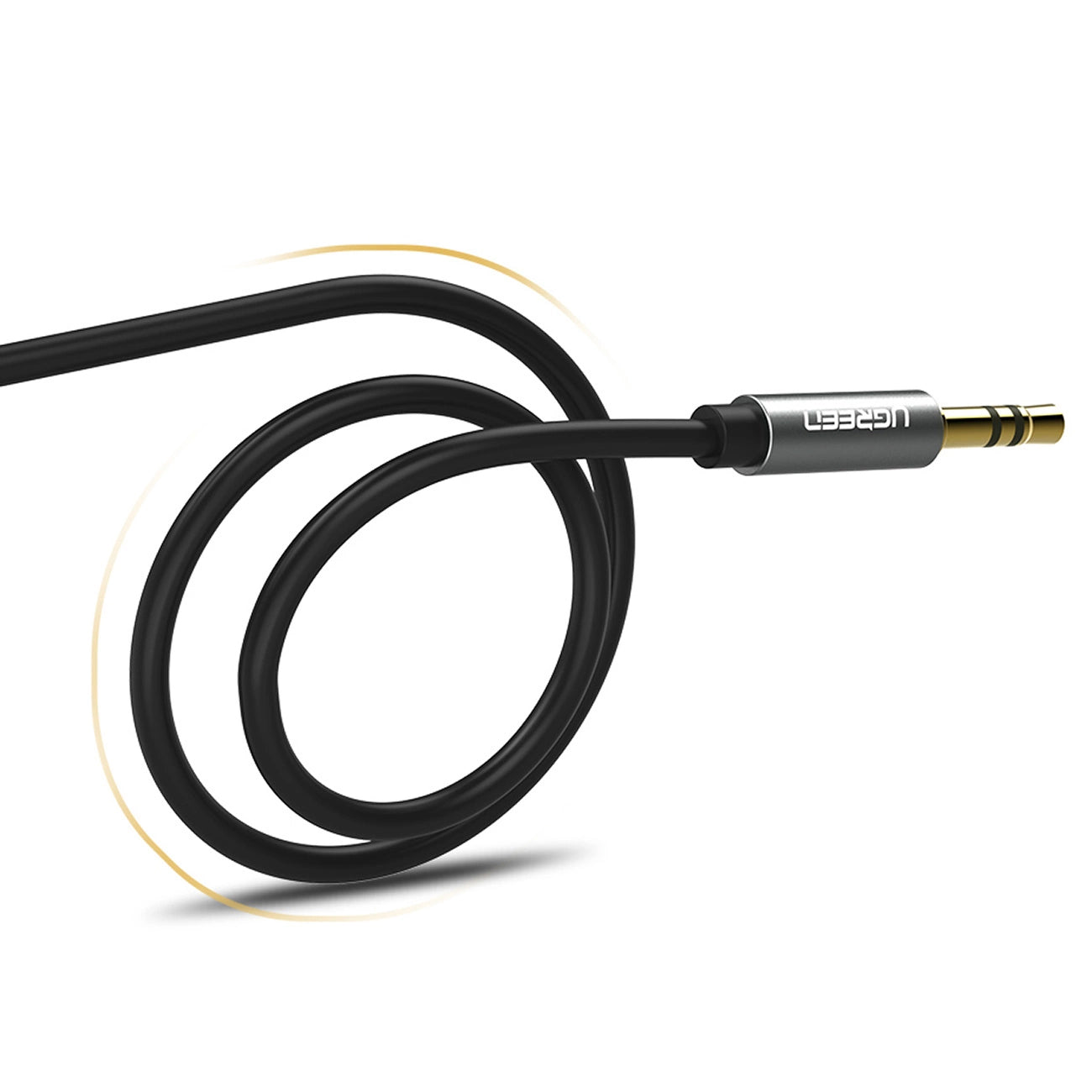 Cable Audio 3.5mm - 3.5mm UGREEN AV119, 1m, Negro