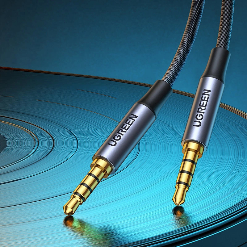 Cable de audio 3.5mm - 3.5mm UGREEN AV183, 1.5m, Negro