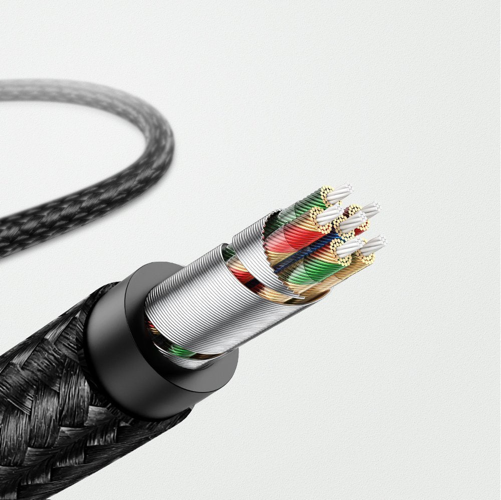 Cable Audio Lightning - 3.5mm UGREEN US315 (70509), 1m, Negro