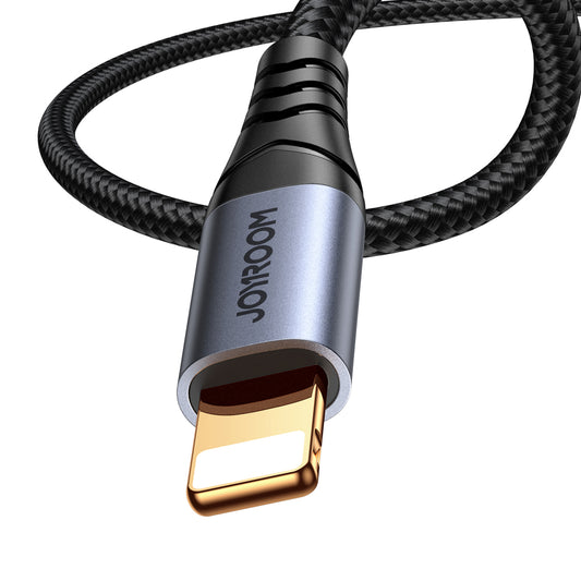 Cable Audio Lightning - 3.5mm Joyroom SY-A06, 1.2m, Negro