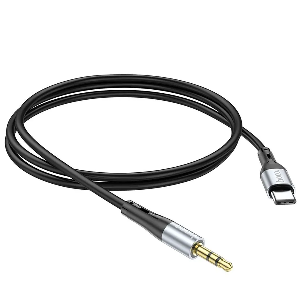 Cable de Audio USB-C - 3.5mm HOCO UPA22, 1m, Negro